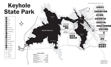 keyhole map.